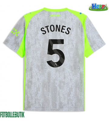 Manchester City John Stones #5 Tredje Tröja 2025-26 Kortärmad